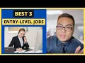Best 3 entry level jobs for a Healthcare Admin Career