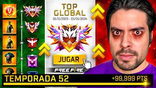 TOP 1 DE MEXICO en FREE FIRE SUBIENDO A GRAN MAESTRO!  #antronixxg #freefire