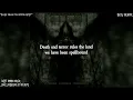 DIMMU BORGIR - SPELLBOUND (BY THE DEVIL) (LYRICS ON SCREEN)