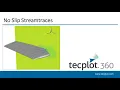 No Slip Streamtraces in Tecplot 360