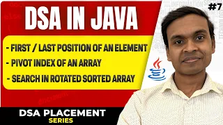 Binary Search Interview Questions - Google Microsoft Amazon DSA in Java Full Course