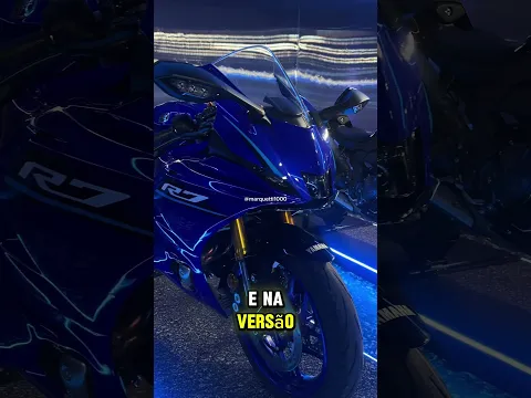 Nova Yamaha R7 acaba de chegar no Brasil 👀 #YamahaR7 #R7 #Viral