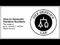 How to Generate Random Numbers in Java
