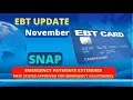 EBT SNAP UPDATE - 2022