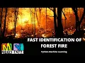 Python Machine Learning-Fast Identification of Forest Fire-MyProjectBazaar