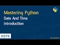 Learn Python in Arabic - Date And Time Introduction