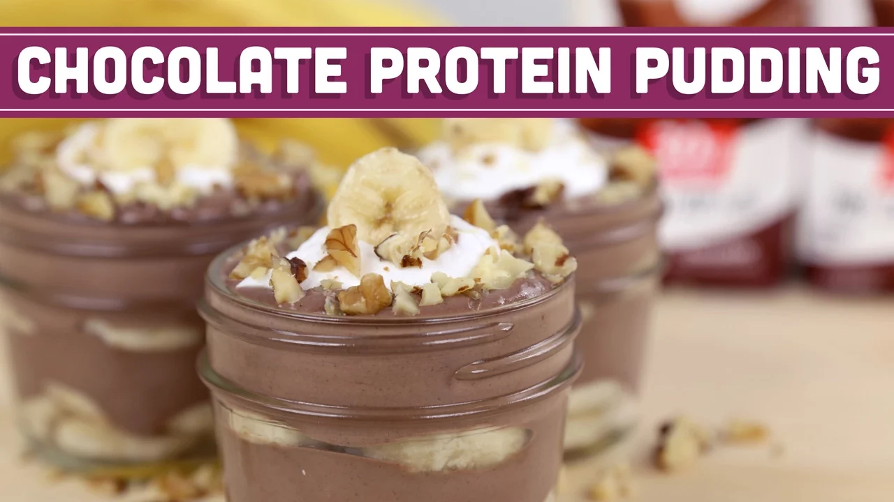 Chocolate Banana Protein Pudding - Mind Over Munch