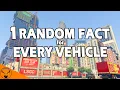 1000 Vehicle Facts Most Players Never Noticed in GTA 5