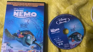 Opening To Finding Nemo 2012 Blu Ray Disc 1 