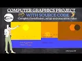 Solar Eclipse OpenGL Project Computer Graphics Project With Free Source Code