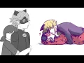Marichat AU Miraculous Ladybug Comic Dub