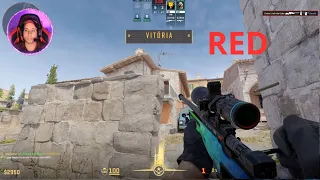 PRATA AO GLOBAL SEGURA ESSA AWP! - CS:GO