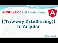Two-Way Data Binding in Angular Angular 10 Full Tutorial Series Wave Tutorials