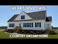 Heartland Farmhouse Cape Modular Home Tour Smart Start Room to Grow