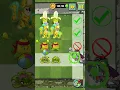 Lagu PvZ 2  - Four Cell Attack - Yellow Plant Teams Vs Newspaper Zombies #shorts