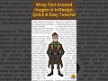 Wrap Text Around Images in InDesign Quick Easy Tutorial