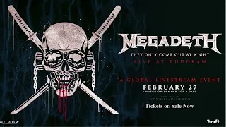 Megadeth They Only Come Out At Night Live At Budokan TRAILER 