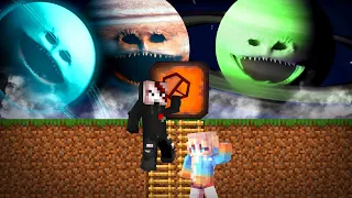 SISTEMA SOLAR DEVORAMUNDOS vs BUNKER SEGURO en Minecraft