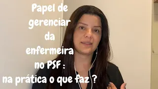 O papel burocrático da enfermeira no PSF! Na prática, o que realmente fazemos?