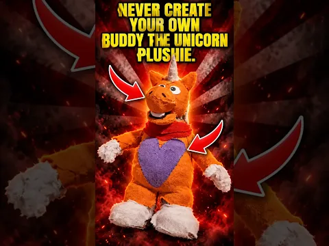 NEVER CREATE YOUR OWN BUDDY THE UNICORN PLUSHIE! 🦄🧸😱