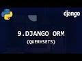 Django ORM Querysets Django Beginner Tutorial 9