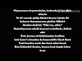 Bu Gece Lyrics (Ceg)