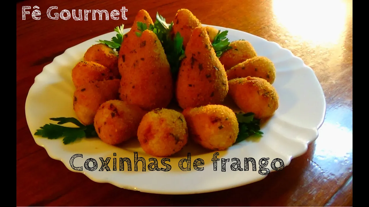 FÊ GOURMET # COMO FAZER COXINHA DE FRANGO