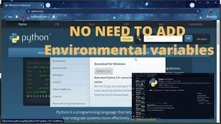How to install python in visual studio code in windows 10 2022