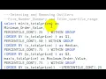 Detecting and Removing Outliers in SQL at Snowflake