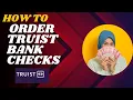 How to order Truist bank checks I DOUBLE Z