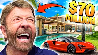 Chuck Norris Lifestyle Net Worth Car Collection Mansion Private Jet