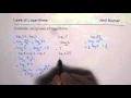 How to Apply Logarithmic Laws and Evaluate Log Expressions