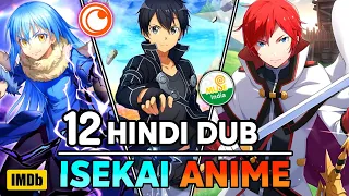 top 12 best hindi dubbed isekai anime series to watch in 2025 