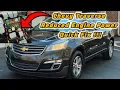 2015 Chevy Traverse Engine Reduced Power Quick Fix