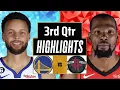 Golden State Warriors vs Houston Rockets Volledige wedstrijd hoogtepunten 3e kwartaal | 26 novemb...