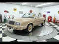 1983 Chrysler LeBaron convertible 23 000 original miles for sale at Kinion classics