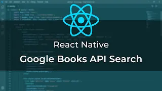 React Native Google Books API Search