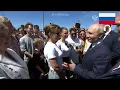 It s like a resort Putin Spoke With Residents of Kuril Islands