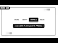 Modern Animated Navigation Menu Hover Effect Using HTML CSS Cool Navbar Animation Tutorial