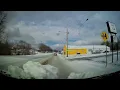 Snowy Drive Through Our Hometown-Granite Falls NC