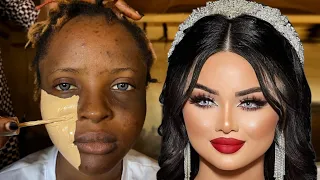 Bomb Unbelievable Bridal Transformation Makeup Tutorial 