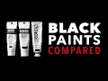 Black Acrylic Paints Compared