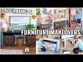 FURNITURE MAKEOVERS HOUSE DECORATING THREE FURNITURE FLIPS