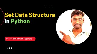 Python Set Data Structure Python Tutorials for Absolute Beginners