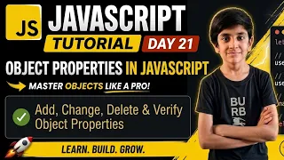 Javascript Object properties easily explained in 12 mins Code With Mahesh