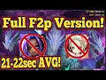 No Deborah No Brandia Lower Rune Quality Full F2p - 21-22sec Avg Solo R5