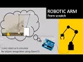3 axis robot arm simulate for object recognition using OpenCV