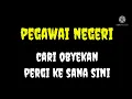 SUCKER HEAD.PEGAWAI NEGERI ( LIRIK )