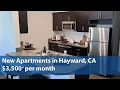 Brand New Apartments in Hayward California 3 500 per month 2 Beds 1 Baths 1 065 sq ft