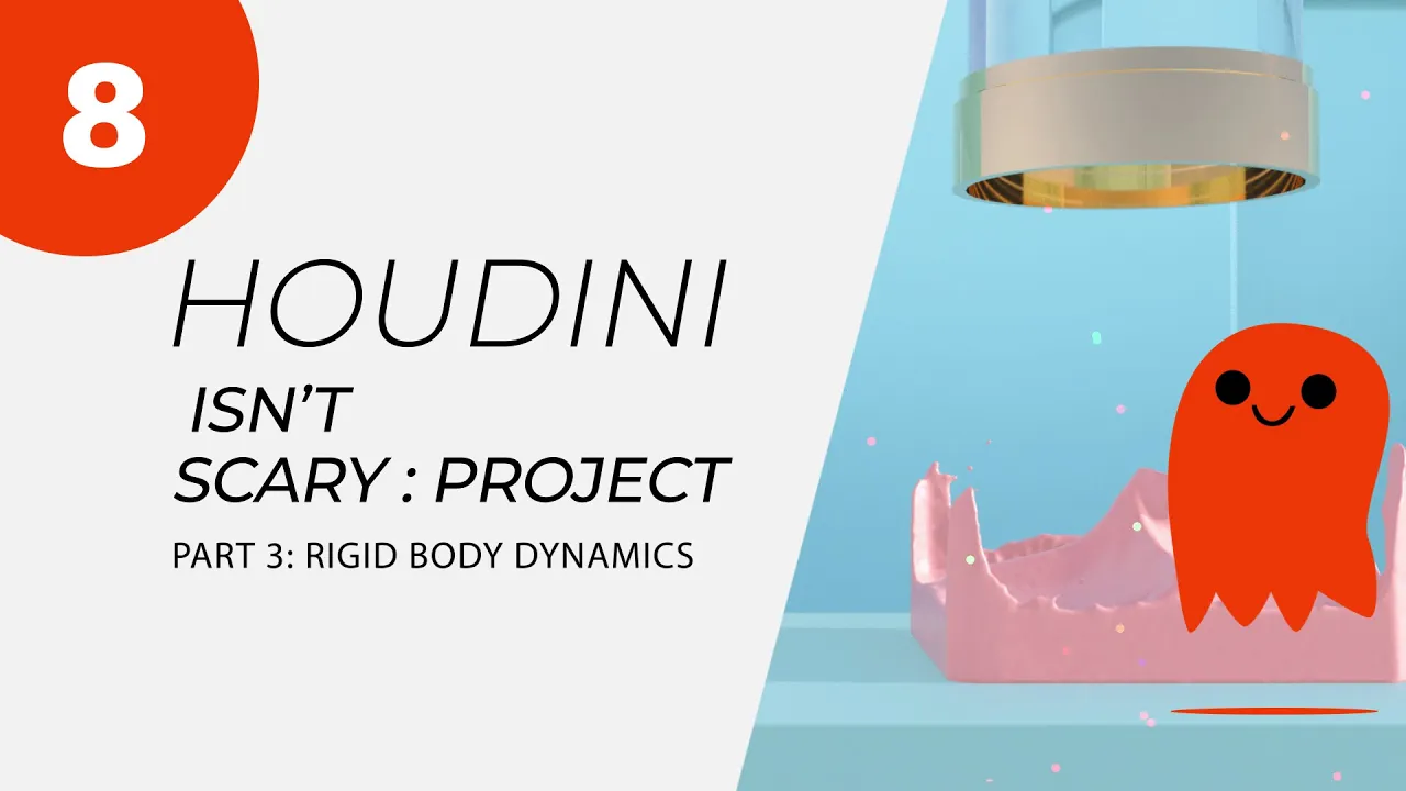 Houdini Isnt Scary Project - Part 3: Rigid Body Dynamics